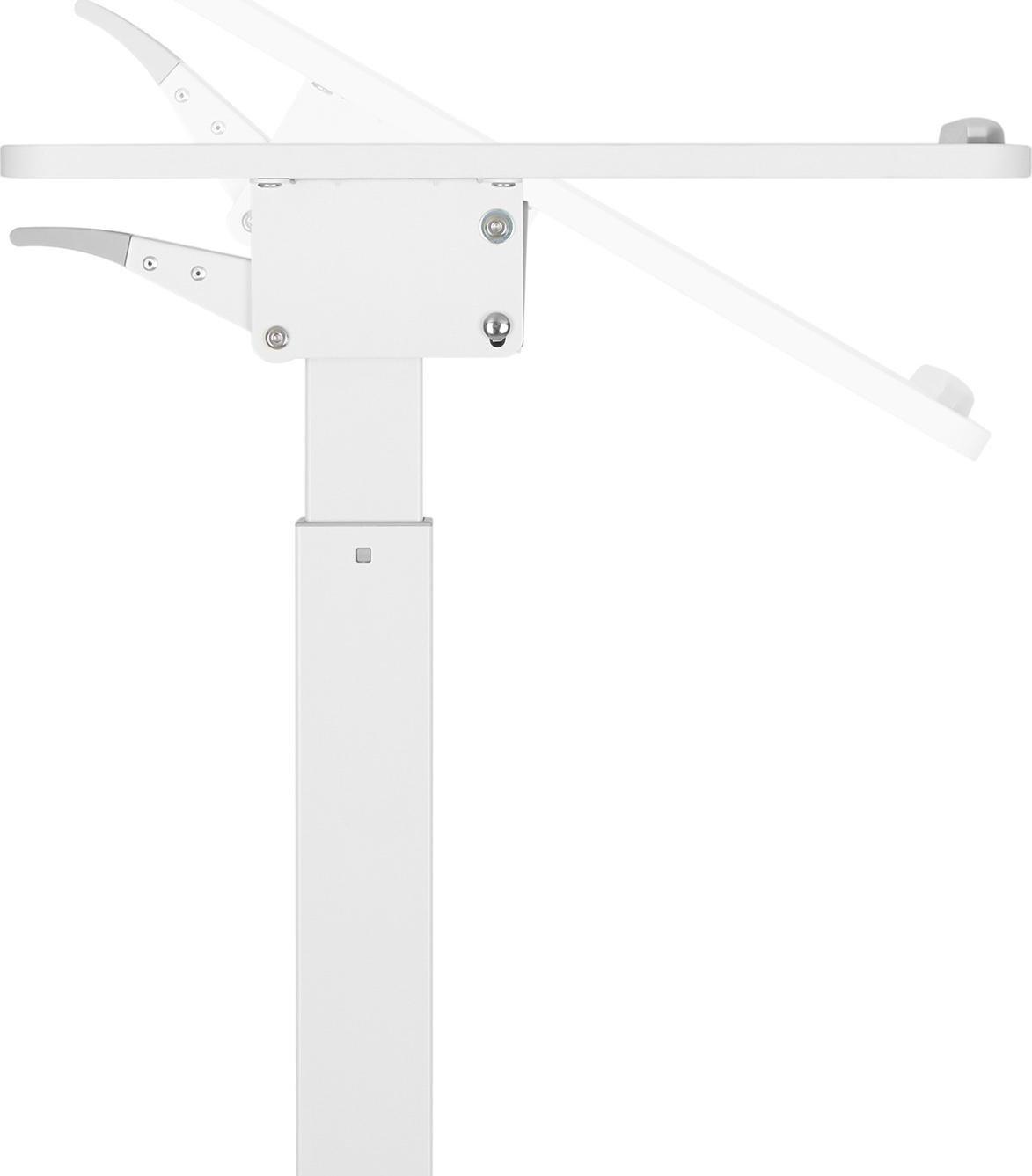 Tryezë zyre Maclean 5902211116851, e rregullueshme në lartësi, me sustë gazi, e zezë