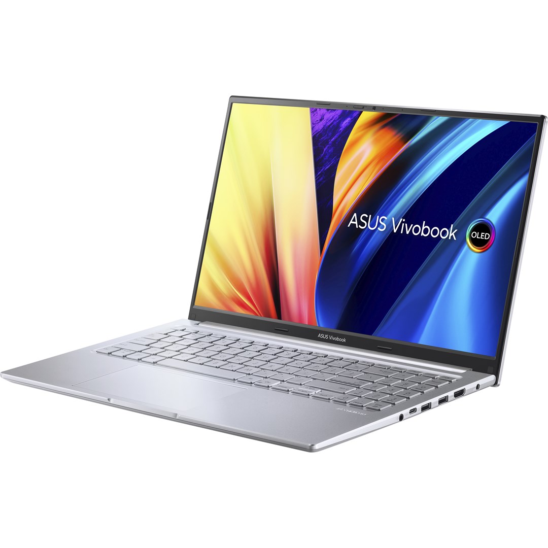 Лаптоп ASUS VivoBook D1503QA-L1177W, 15.6", AMD Ryzen 7 5800H, 16 GB RAM, 512 GB SSD, сребрен