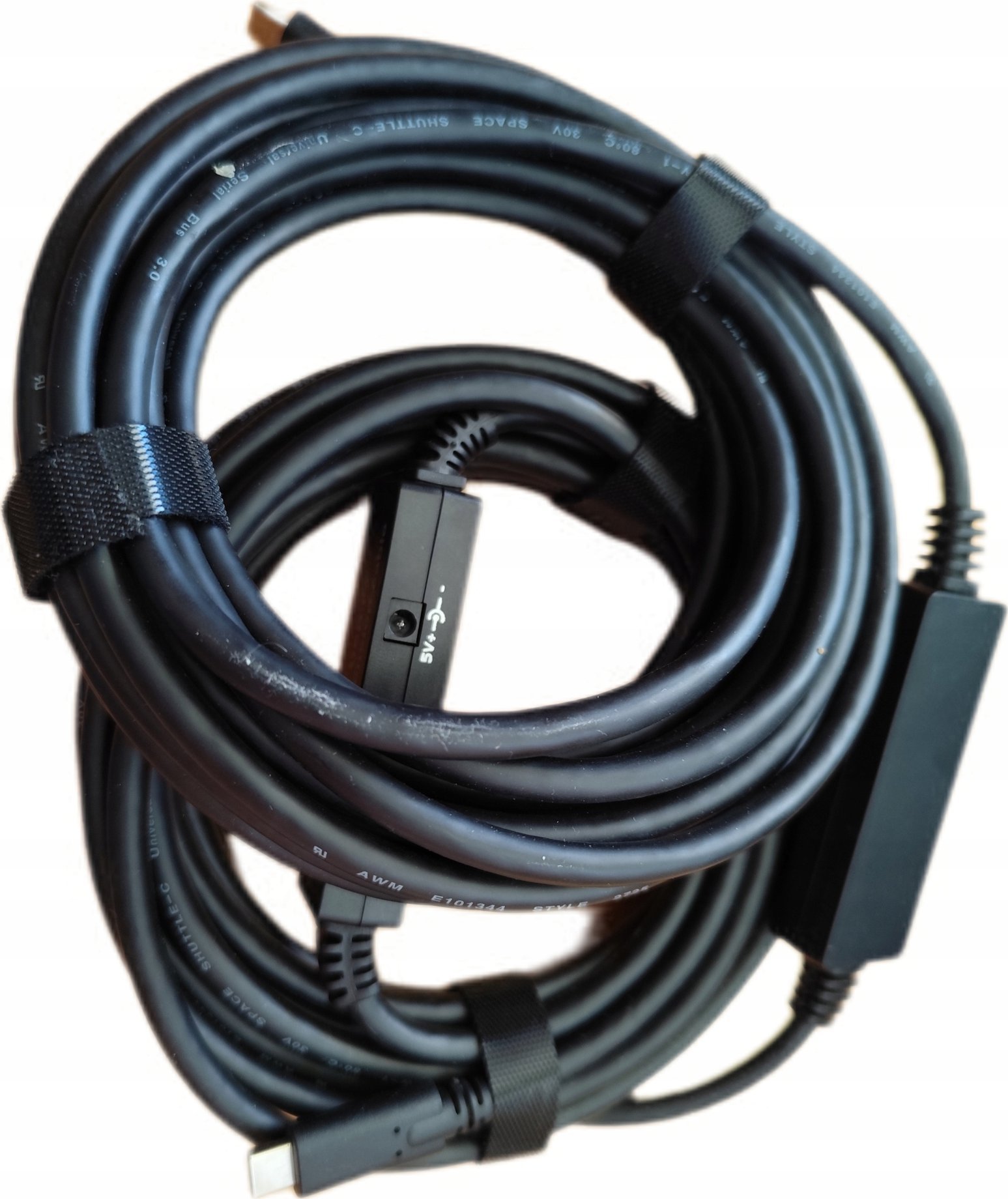 Активен кабел USB-C InLine USB 3.2 Gen 1, 5 Gb/s, црн