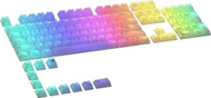 Set keycaps Glorious Polychroma Universal RGB, për tastiera mekanike 100% 80% 75% 60% TKL, polikarbonat i tejdukshëm