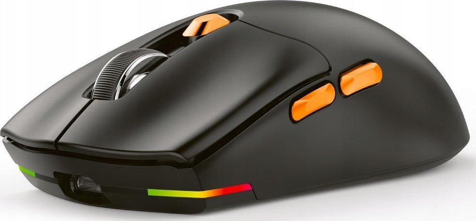 Maus gaming wireless Yenkee Insurgent WT300, 6200 DPI, 2.4G Bluetooth USB, i zi portokalli
