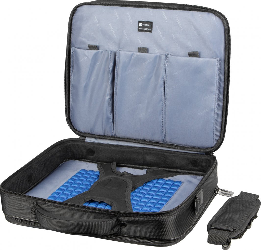 Çantë për laptop Natec Boxer, 15.6 ", e zezë