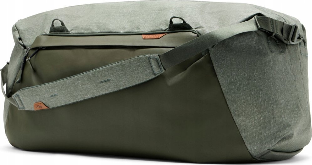 Çantë udhëtimi Peak Design Travel Duffel 80L, rezistente ndaj ujit, ngjyra sage