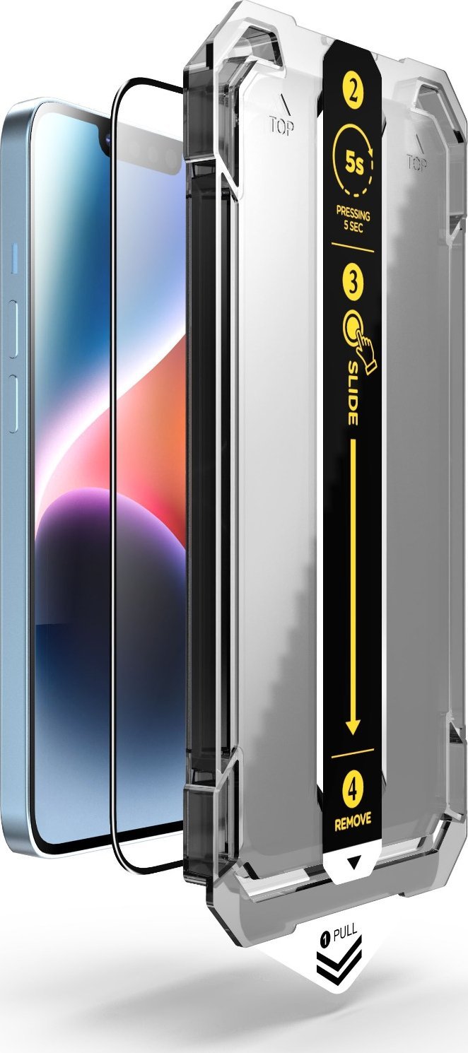 Xham mbrojtës ekrani Mobile Origin për iPhone 14 13 13 Pro, xham i temperuar 9H, transparencë e lartë, transparent