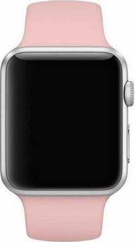 Rrip dore Mercury për Apple Watch 38/40/41 mm, silikon, rozë