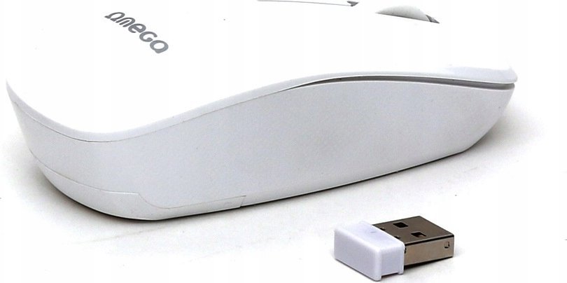 Бежичко глувче Omega OM-229 OM229W, USB 2.4 GHz, оптичко, црно