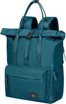Çantë shpine American Tourister Urban Groove, për laptop 15.6", rPet Polyester, blu Deep Ocean