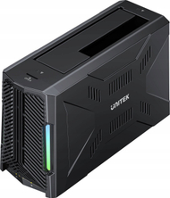 Stacion dokimi Unitek, 1x M.2 NVMe, 1x disk SATA, USB C 10 Gbps