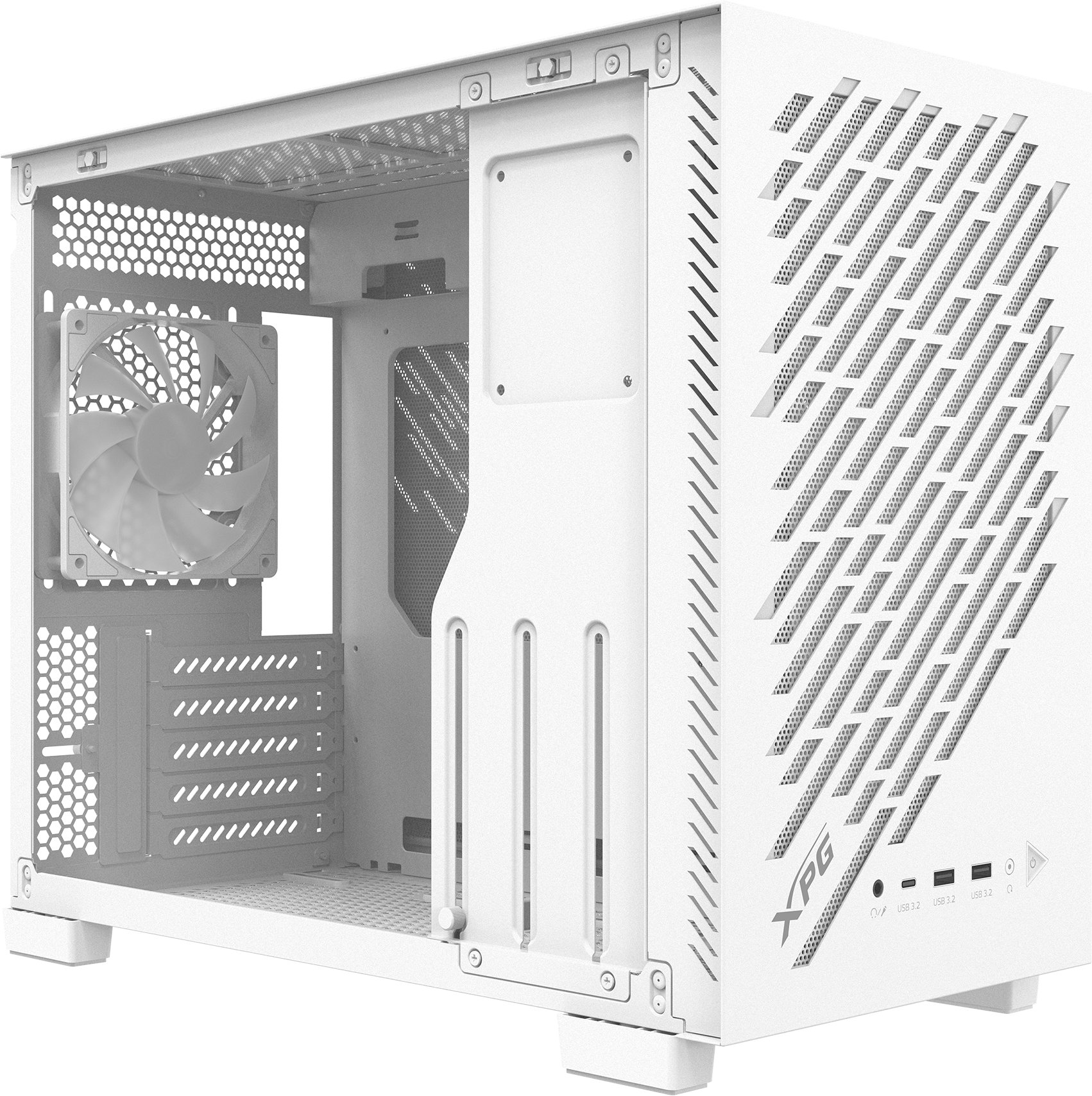 Kутииа ПК ADATA XPG Valor Air Nano, Micro ATX, бела
