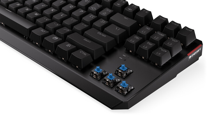 [OUTLET] Tastierë Endorfy Thock TKL Blue, Kailh Blue, US, e zezë