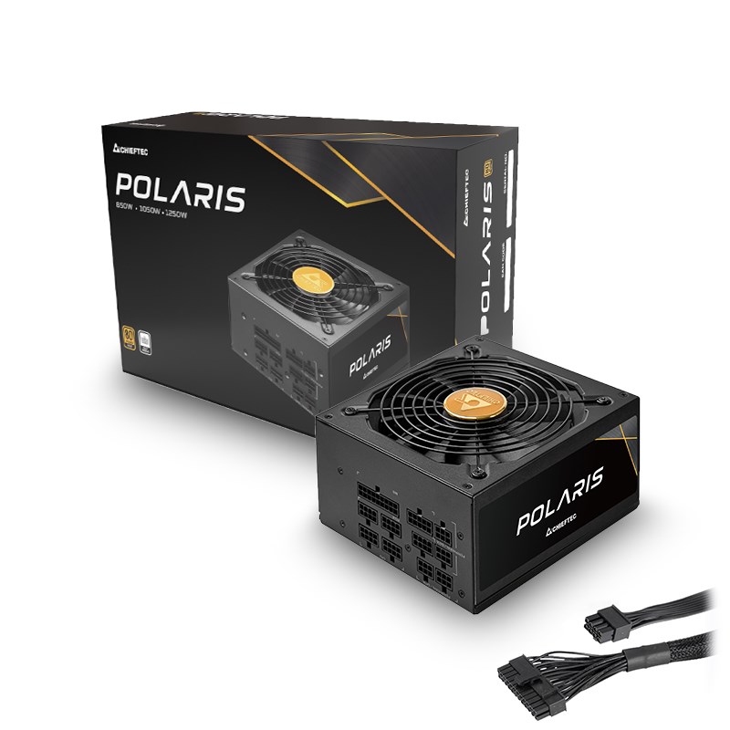 Burim energjie Chieftec Polaris PPS-1050FC, 20+4 pin ATX, 1050 W