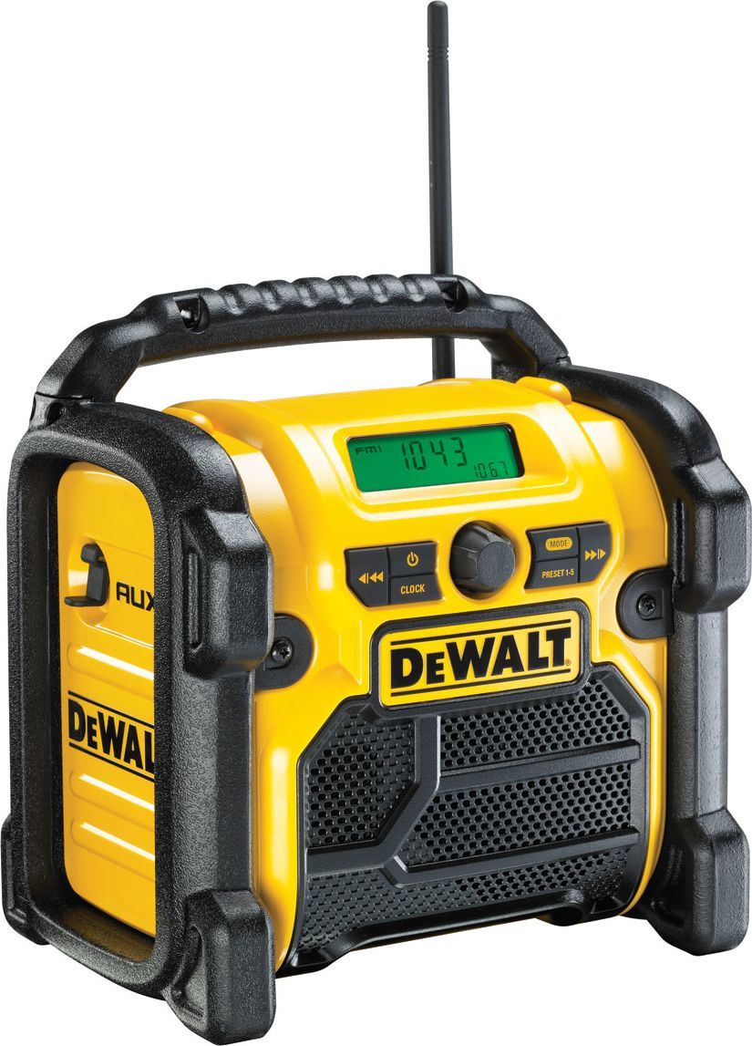 Radio Dewalt Mains / Battery Construction Site, AC / DC, 2.8kg
