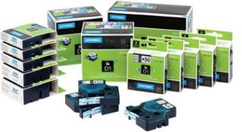 Kasetë etiketuese Dymo Label D1 S0720690, 9mm x 7m, blu me sfond të bardhë