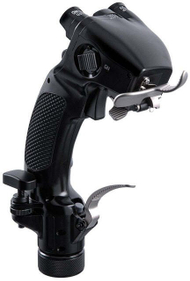 Flightstick Virpil VPC FLNKR Grip, dorezë për simulator fluturimi, trup metalik, e zezë