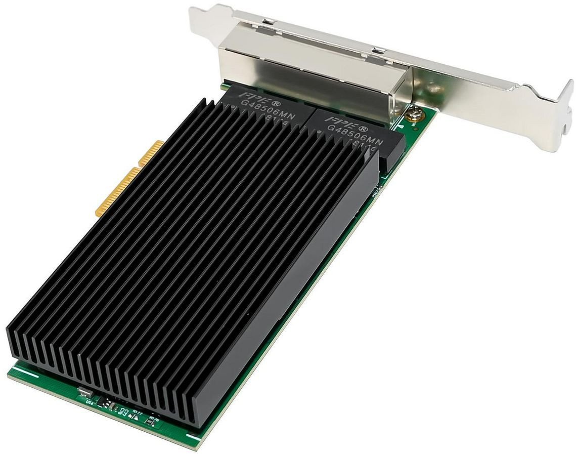 Kartë rrjeti Microconnect I226-T4, PCIe x4, 4 porta, e zezë