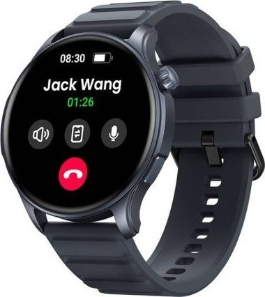 Smartwatch Zeblaze Btalk 3 Pro, ekran AMOLED, thirrje Bluetooth, i zi