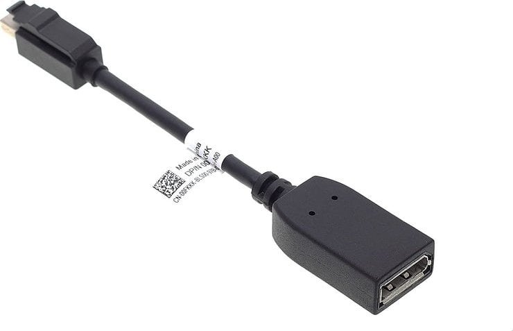 Adaptor video Dell Mini DisplayPort, kabllo lidhëse, i bardhë