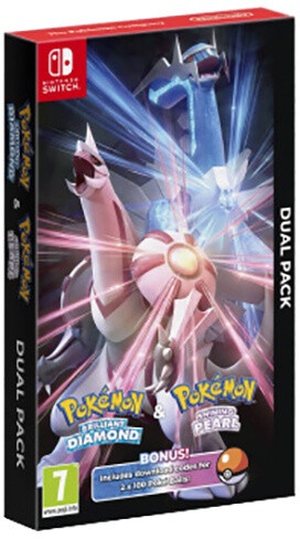 Videolojë Pokémon Brilliant D. & Shining P. Dual Pack (SWITCH)