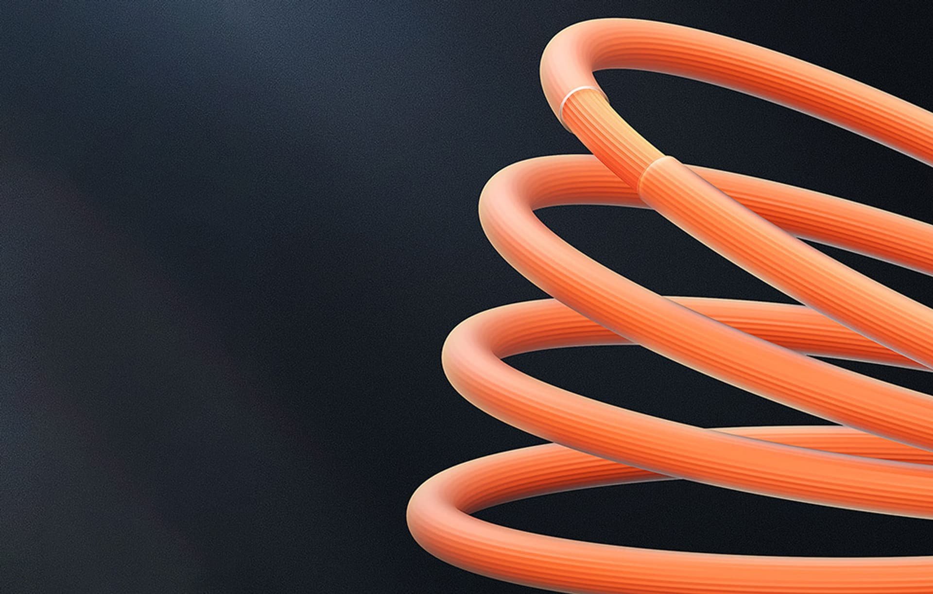 Кабел УСБ во УСБ-Ц Бејсус КулПлеј, 100W, 2m, портокалов