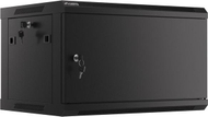 Ѕиден кабинет Lanberg WF01-6406-00B, 19\" 6U, капацитет 60 kg, црн