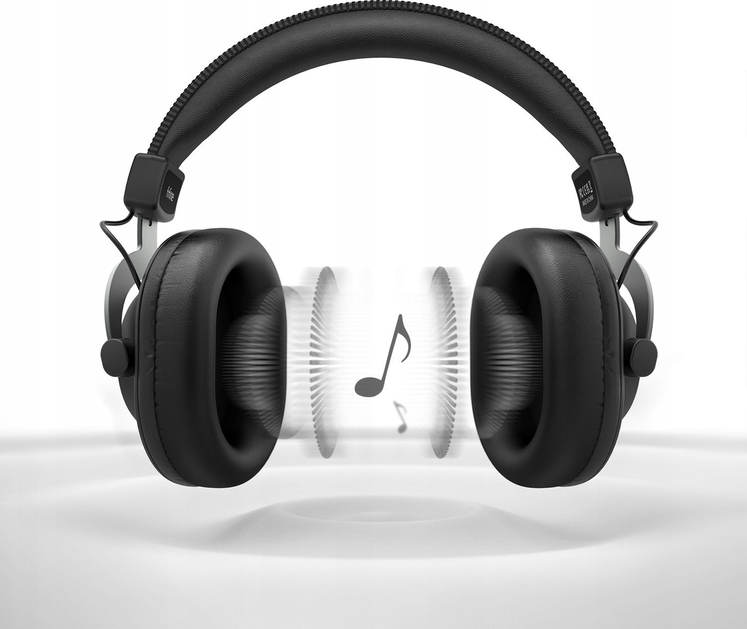 Kufje studio Fifine H8, 3.5mm dhe 6.35mm, rreth veshit, të zeza