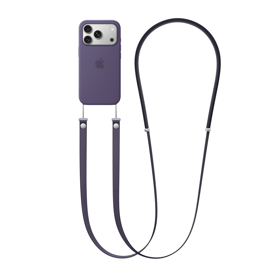 Apple Crossbody Strap, Purple