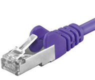 Kabllo Premiumcord Patch CAT6a S-FTP, RJ45-RJ45, AWG 26/7, 2m, e vjollcë