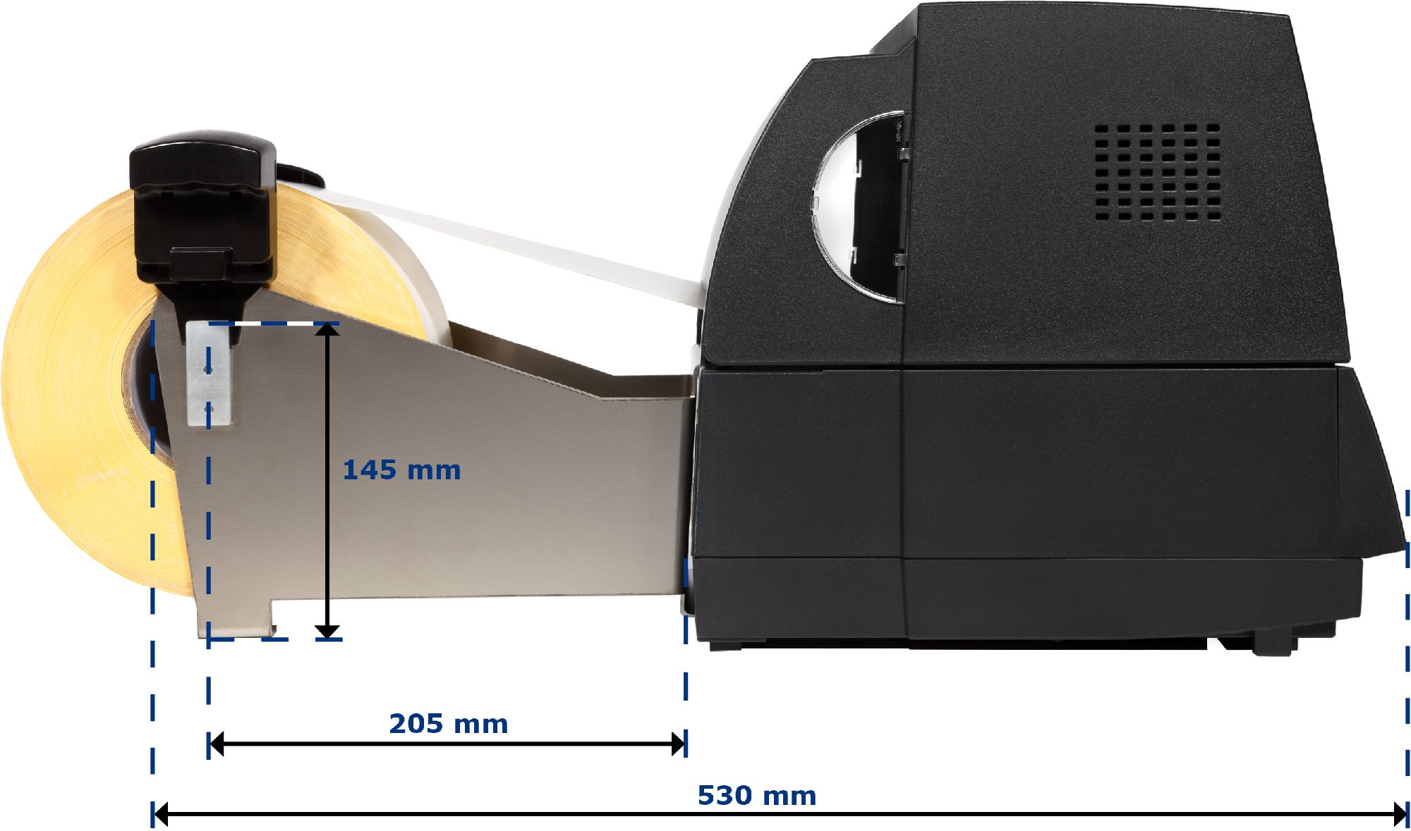 Printer etiketash Citizen CL-S6621, direct thermal dhe thermal transfer, 203 DPI, 150 mm/sek