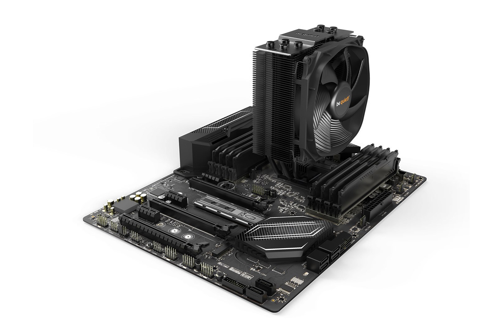 Ftohës CPU bequiet! Dark Rock Slim, 180W TDP, 120mm PWM, i zi
