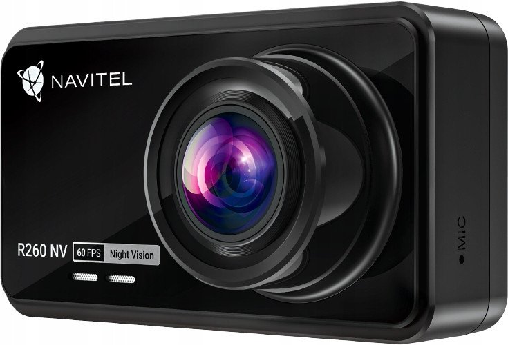Kamerë veture Navitel R260 NV, Full HD 60fps, microSD deri 256GB, e zezë