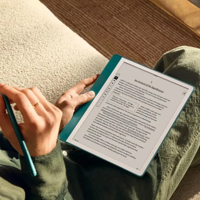 Електронски читач Amazon Kindle Scribe 2024, 64GB, Metallic Jade