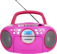 Radio kasetofon Blaupunkt BB16PK, CD MP3 USB, FM, rozë