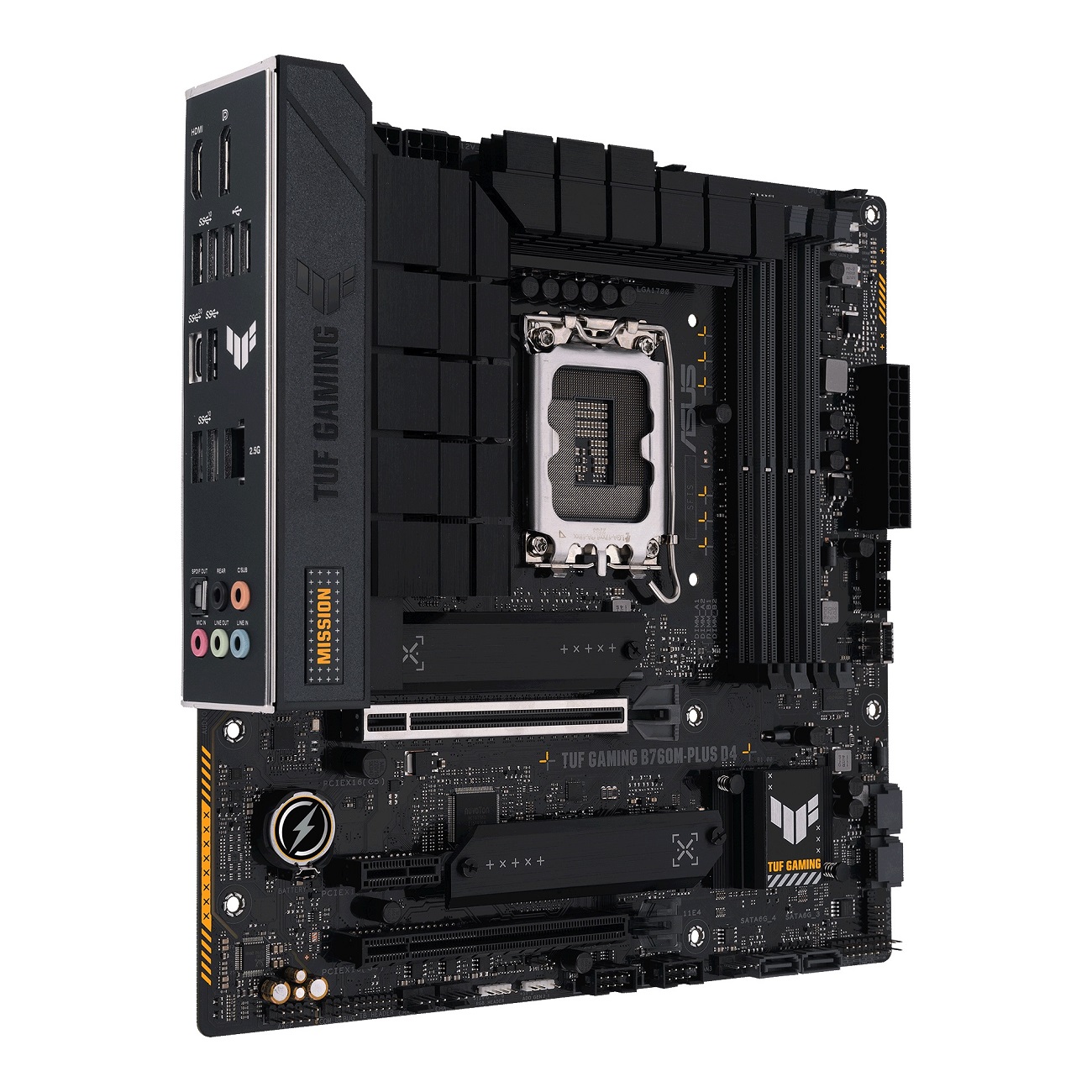 Pllakë amë ASUS TUF GAMING B760M-PLUS D4, LGA 1700, mATX