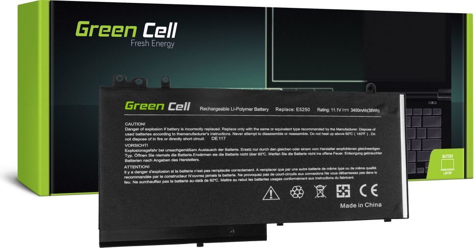 Bateria Green Cell RYXXH për Dell Latitude 11 3150 3160 12 E5250 E5270