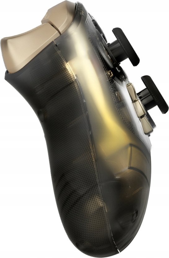 Гејмпад GameSir Kaleid Flux, со кабел, RGB, Hall Effect, црн