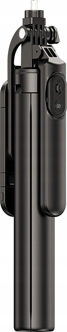 Selfie stick dhe tripod WH181D Y1S, 1.75 m, drita LED dyshe, i zi