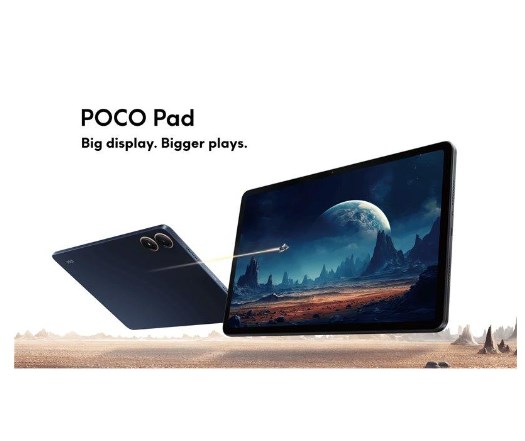 Таблет Xiaomi POCO Pad, 12.1\", 256GB, сив