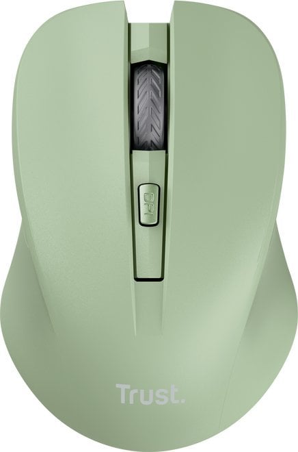 Maus Trust Mydo, wireless, USB, i gjelbërt