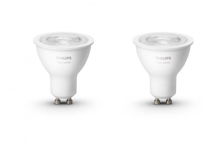 Poç Philips  Hue Ambiance GU10, LED, 5.5W, 2 copa
