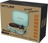Gramafon Muse MT-201, kompakt, i gjelbër