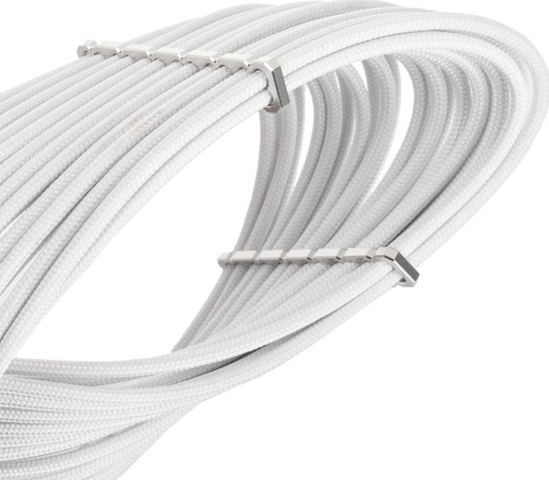 Kabllo zgjatuese PCIe BitFenix BFA-MAC-6PEG45WK-RP, 6-pin në 6-pin, 0.45m, e bardhë