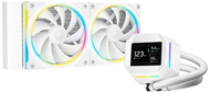 Ftohës uji CPU Deepcool K Cooler LM240, 240mm, ekran IPS 2.4", i bardhë