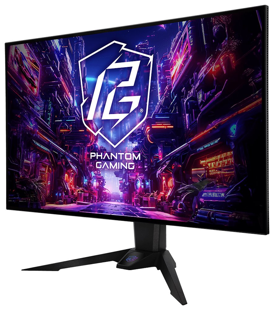 Monitor ASROCK PGO32UFS LCD, 32", 4K UHD, 240Hz, i zi
