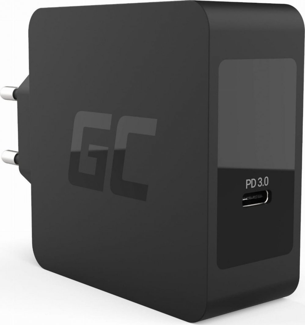 Karikues Green Cell CHAR09, 1x USB-C, 3A, i zi