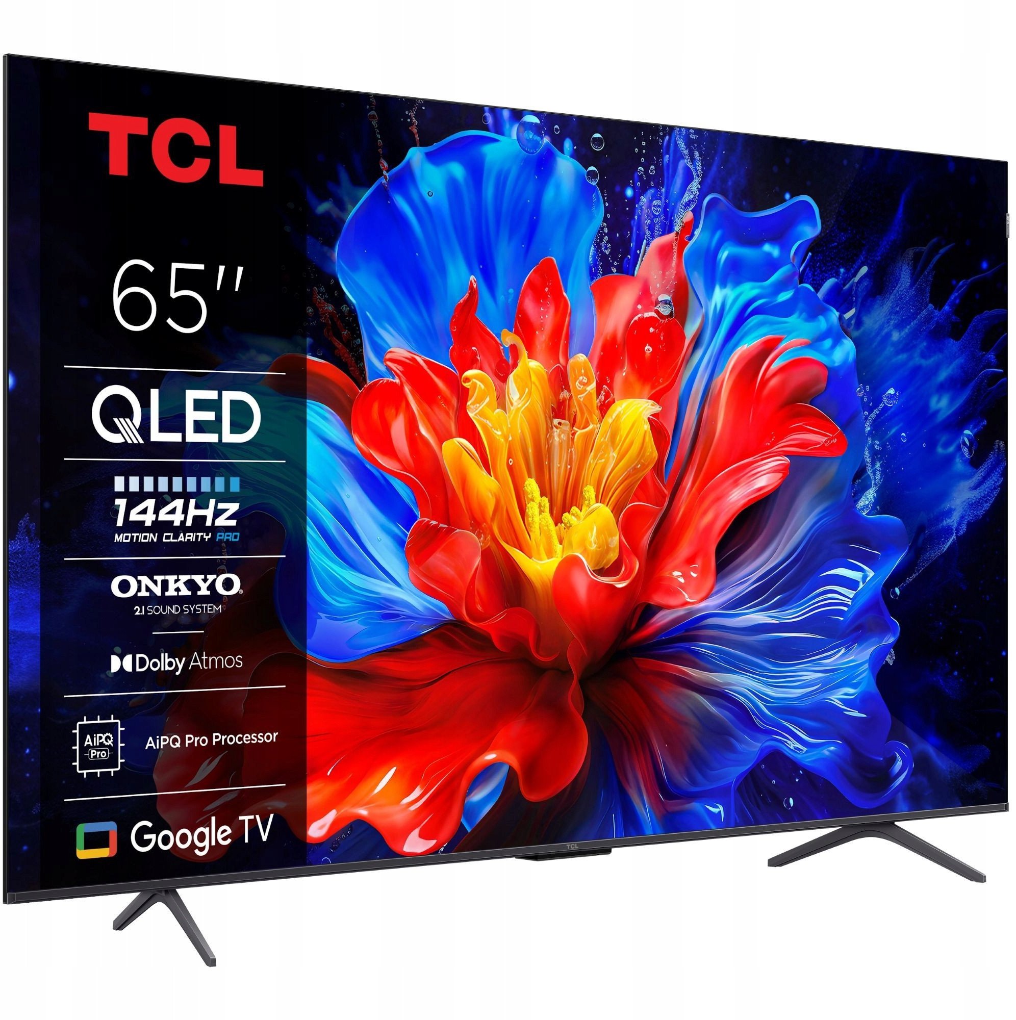 Televizor TCL 65P81KX1, 65", QLED 4K Ultra HD, Smart Google TV