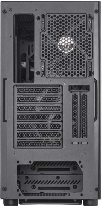 Kasë kompjuteri SilverStone SETA A1, RGB, TG, e hirtë / zezë