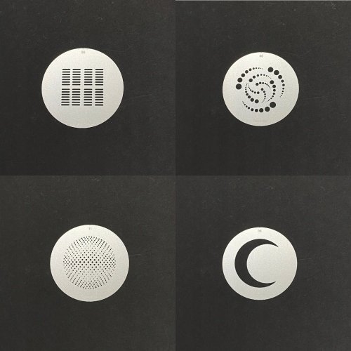 Set gobo ndriçimi GlareOne Spotlight Gobo Set 2, 8 copë, për Spotlight dhe Spotlight Pro