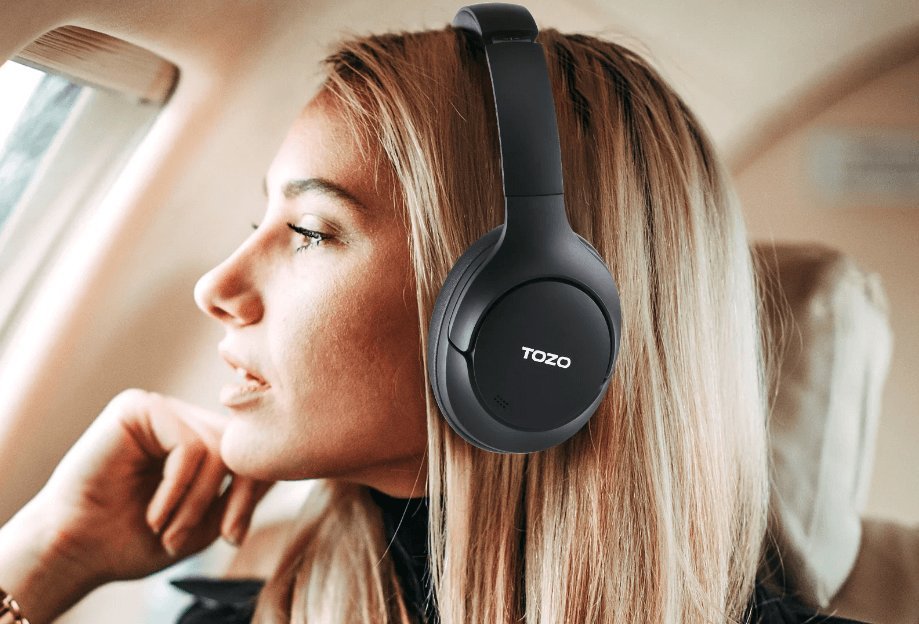 Kufje mbi veshë H10, wireless Bluetooth, me anulim zhurme, të zeza