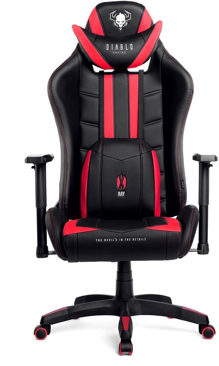 Karrige Diablo X-Ray, e zezë / kuqe