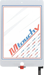 Touchscreen MUSTTBY за iPad Mini 4, со OCA, бел